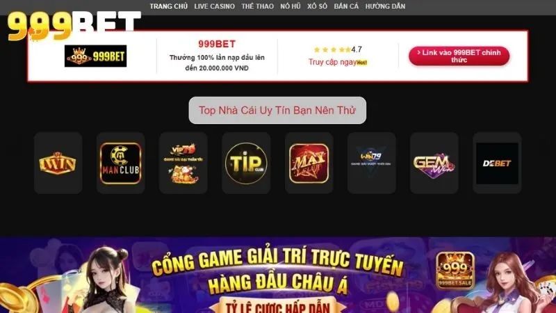 About the 999Bet Bookmaker