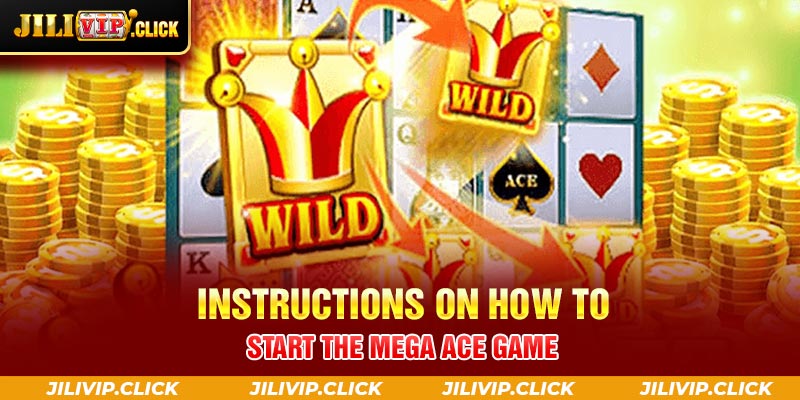 INSTRUCTIONS ON HOW TO START THE MEGA ACE GAME